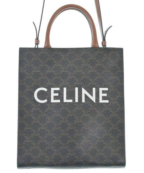 CELINE セリーヌトートバッグ レディース - 黒x茶(総柄)【中古】【古着】｜RAGTAG（ブランド古着のラグタグ）