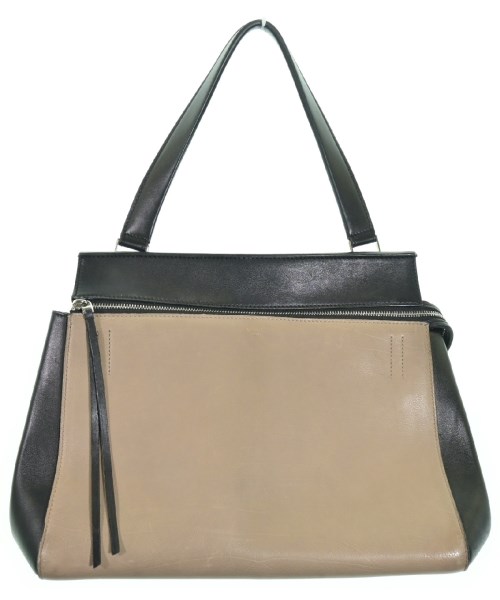 CELINE セリーヌ ハンドバッグ レディース - ベージュx黒 【中古】【古着】