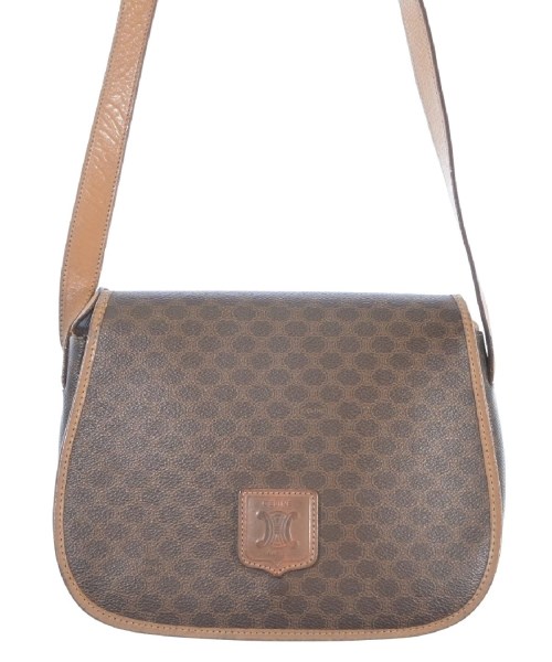 CELINE セリーヌ ショルダーバッグ レディース - 茶系(総柄) 【中古】【古着】