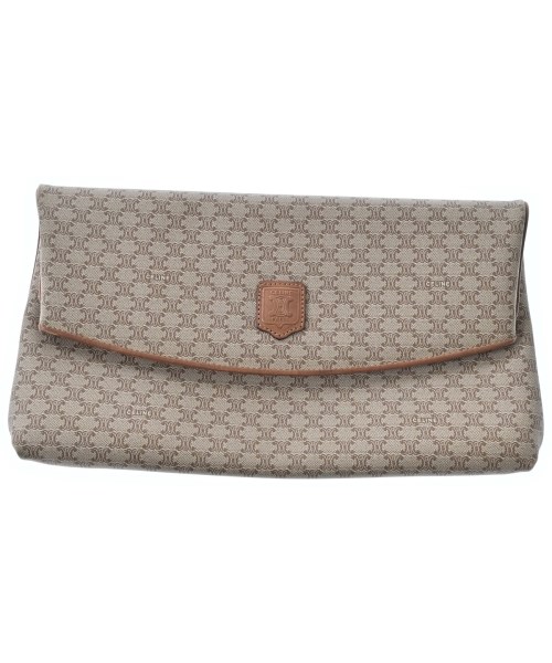 CELINE セリーヌ クラッチバッグ レディース - ベージュ系(総柄) 【中古】【古着】