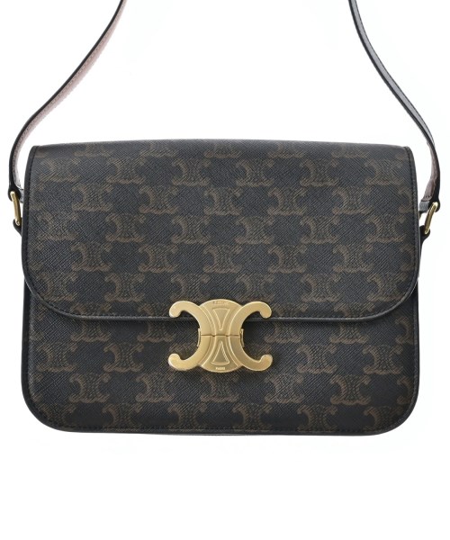 CELINE セリーヌショルダーバッグ レディース - 黒x茶(総柄)【中古】【古着】｜RAGTAG（ブランド古着のラグタグ）