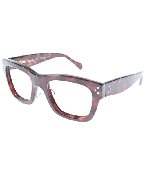 CELINE セリーヌ メガネ レディース - 茶(総柄) 【中古】【古着】