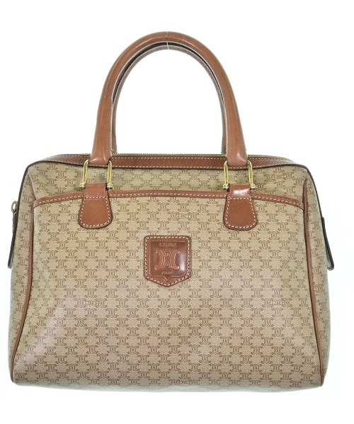 CELINE セリーヌ ハンドバッグ レディース - ベージュ(総柄) 【中古】【古着】