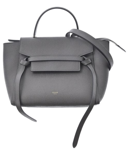 CELINE セリーヌ ハンドバッグ レディース - グレー 【中古】【古着】