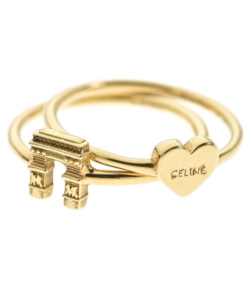 CELINE セリーヌ リング レディース -(11号位)/-(12号位) ゴールド 【中古】【古着】