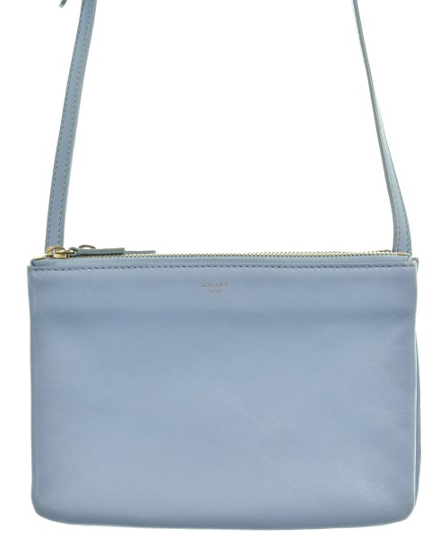 CELINE セリーヌショルダーバッグ レディース - 水色【中古】【古着】
