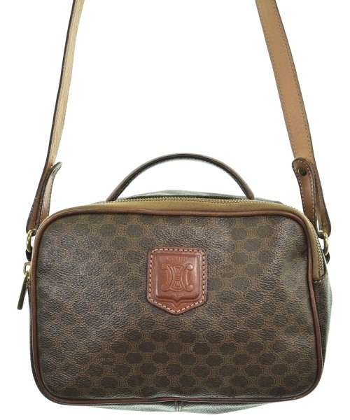 CELINE セリーヌショルダーバッグ レディース - 茶(総柄)【中古】【古着】