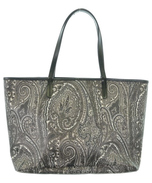ETRO エトロトートバッグ レディース - 茶x象牙色(ペイズリー)【中古】【古着】