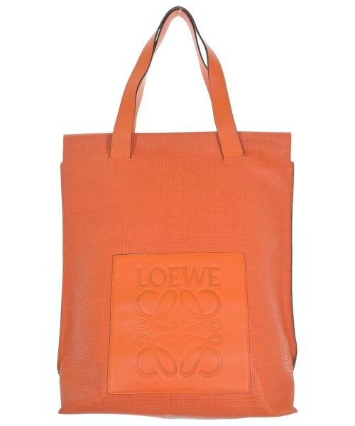 LOEWE ロエベ トートバッグ レディース - オレンジ 【中古】【古着】