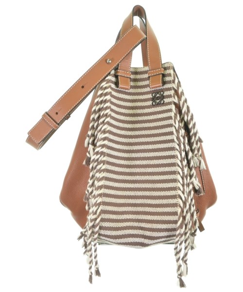 LOEWE ロエベショルダーバッグ レディース - 茶【中古】【古着】