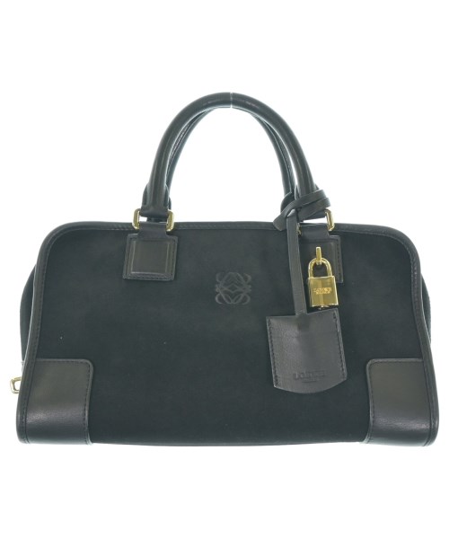 LOEWE ロエベボストンバッグ レディース - 黒【中古】【古着】
