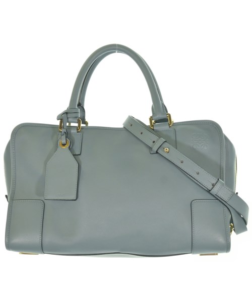 LOEWE ロエベ ハンドバッグ レディース - 水色 【中古】【古着】