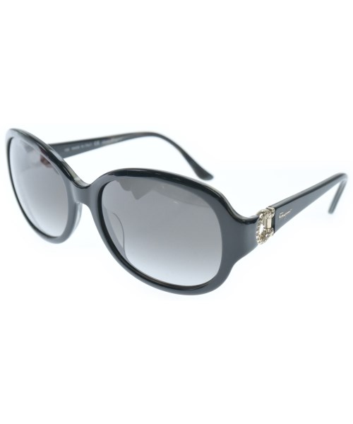 Salvatore Ferragamo サルバトーレフェラガモ サングラス レディース - 黒xグレー系 【中古】【古着】