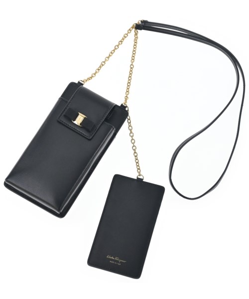 Salvatore Ferragamo サルバトーレフェラガモポーチ レディース - 黒【中古】【古着】