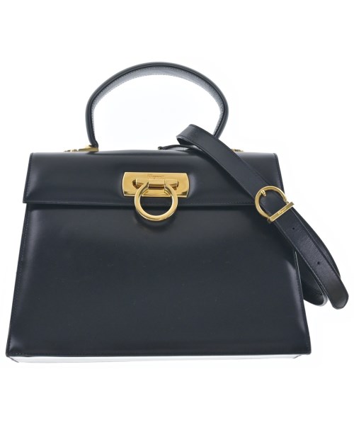 Salvatore Ferragamo サルバトーレフェラガモショルダーバッグ レディース - 黒【中古】【古着】