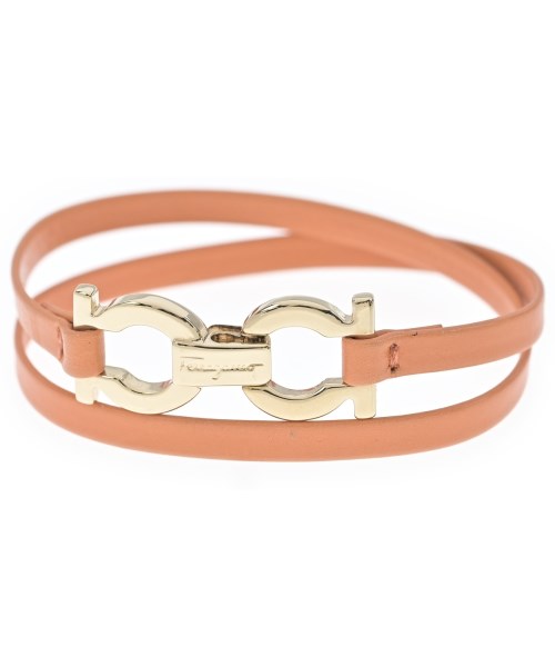 Salvatore Ferragamo サルバトーレフェラガモブレスレット・バングル レディース - ゴールドxオレンジ【中古】【古着】|RAGTAG(ブランド古着のラグタグ)