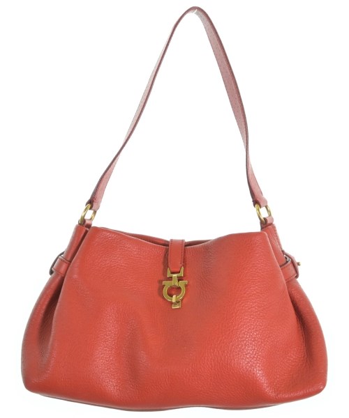Salvatore Ferragamo サルバトーレフェラガモ ハンドバッグ レディース - 赤 【中古】【古着】