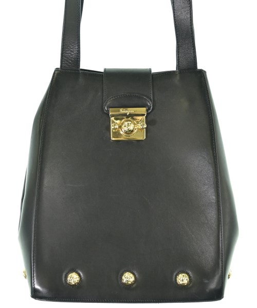 Salvatore Ferragamo サルバトーレフェラガモショルダーバッグ レディース - 黒【中古】【古着】