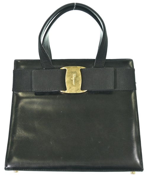 Salvatore Ferragamo サルバトーレフェラガモハンドバッグ レディース - 黒【中古】【古着】