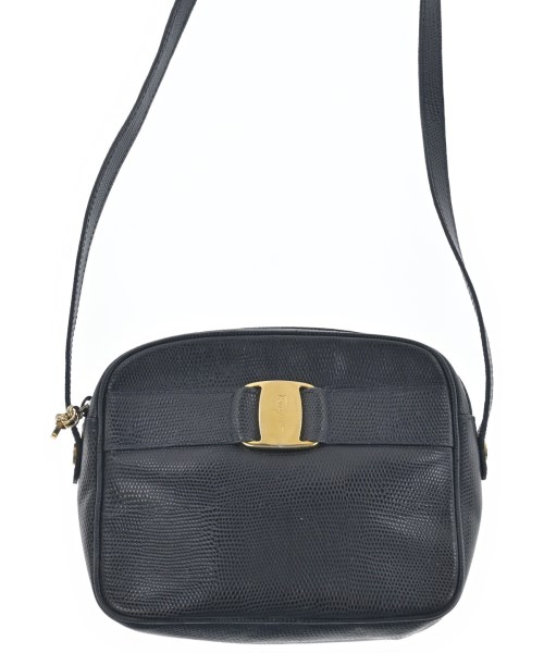 Salvatore Ferragamo サルバトーレフェラガモショルダーバッグ レディース - 黒【中古】【古着】