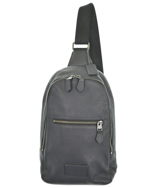 COACH コーチショルダーバッグ レディース - 紺【中古】【古着】