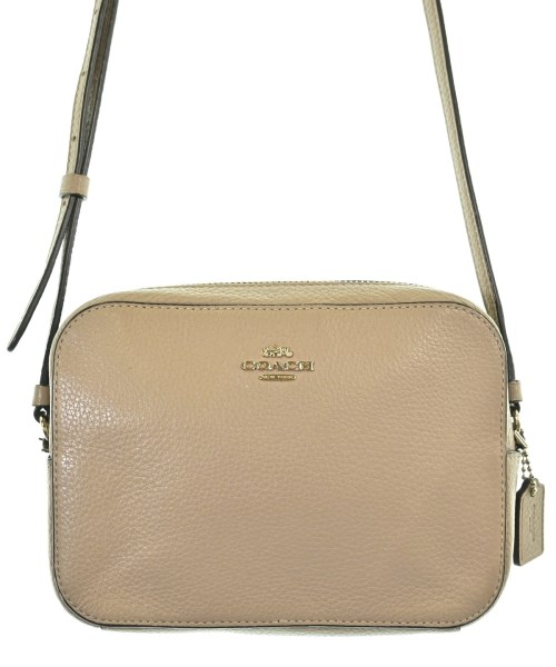 COACH コーチショルダーバッグ レディース - ベージュ【中古】【古着】