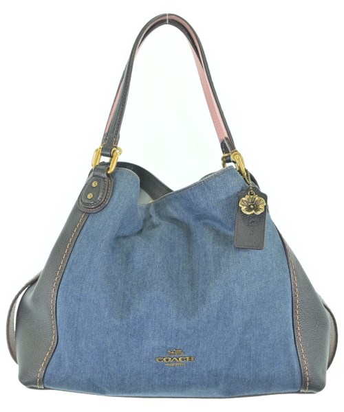 COACH コーチハンドバッグ レディース - 青【中古】【古着】｜RAGTAG（ブランド古着のラグタグ）