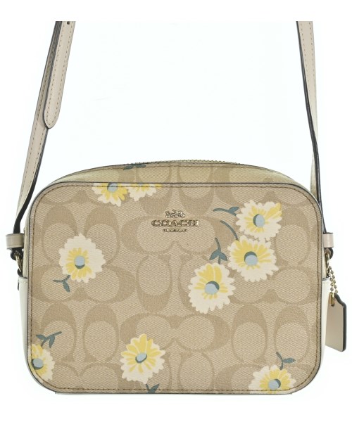COACH コーチショルダーバッグ レディース - ベージュx白x黄等(総柄)【中古】【古着】|RAGTAG(ブランド古着のラグタグ)