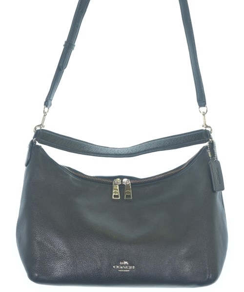COACH コーチ ショルダーバッグ レディース - 黒 【中古】【古着】