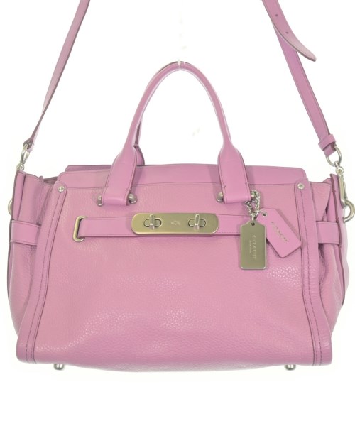 COACH コーチ ショルダーバッグ レディース - 紫 【中古】【古着】