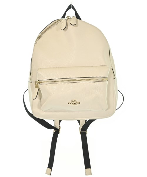 COACH コーチ バックパック・リュック レディース - アイボリー 【中古】【古着】
