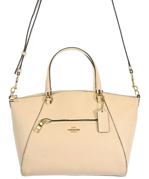 COACH コーチハンドバッグ レディース - 象牙色【中古】【古着】