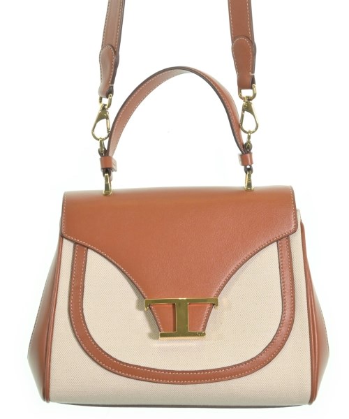 TOD'S トッズ ハンドバッグ レディース - 茶 【中古】【古着】 53,280円