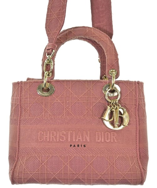 Christian Dior クリスチャンディオールハンドバッグ レディース - ピンク【中古】【古着】