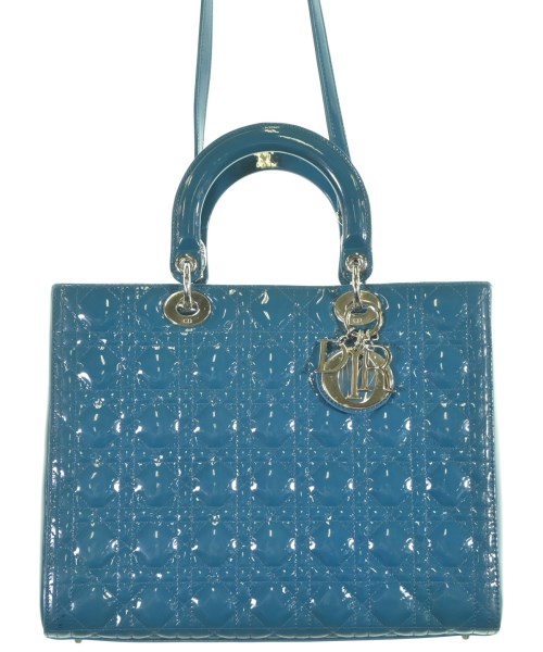 Christian Dior クリスチャンディオール ハンドバッグ レディース - 青 【中古】【古着】