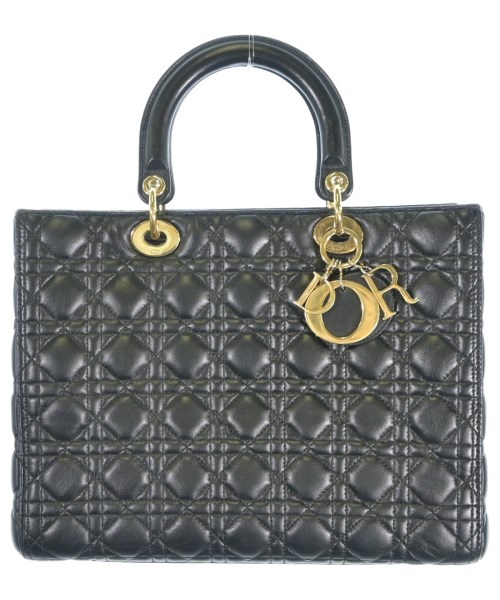 Christian Dior クリスチャンディオール ハンドバッグ レディース - 黒 【中古】【古着】