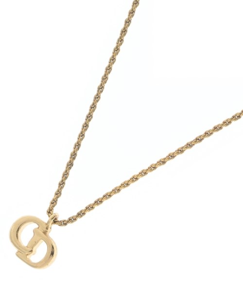 Christian Dior クリスチャンディオール ネックレス レディース - ゴールド 【中古】【古着】