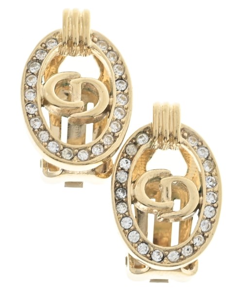 Christian Dior クリスチャンディオール ピアス・イヤリング レディース - ゴールド 【中古】【古着】