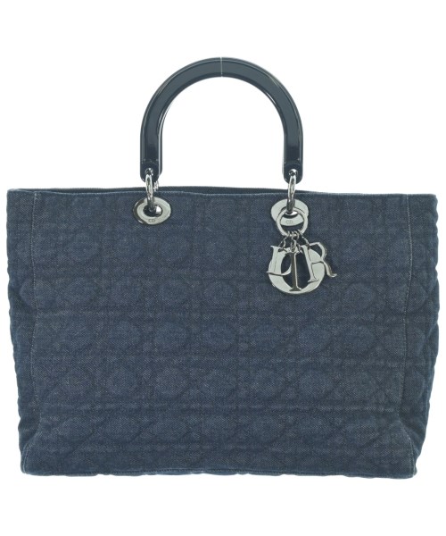Christian Dior クリスチャンディオール ハンドバッグ レディース - インディゴ(デニム) 【中古】【古着】