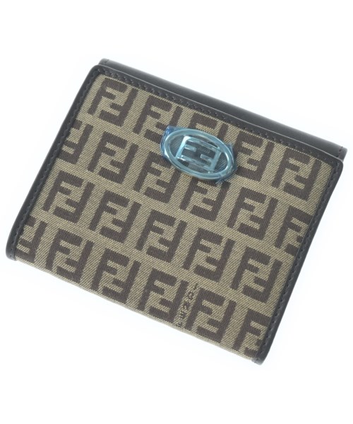 FENDI フェンディ財布・コインケース レディース - 茶xベージュ(総柄)【中古】【古着】｜RAGTAG（ブランド古着のラグタグ）