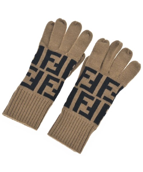楽天市場】FENDI フェンディ FXY574 ロゴ グローブ 手袋 ウール
