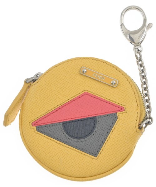 FENDI フェンディ 財布・コインケース レディース - 黄 【中古】【古着】