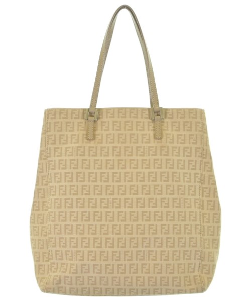 FENDI フェンディ ハンドバッグ レディース - ベージュ(総柄) 【中古】【古着】