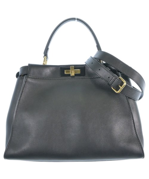 FENDI フェンディハンドバッグ レディース - 黒【中古】【古着】