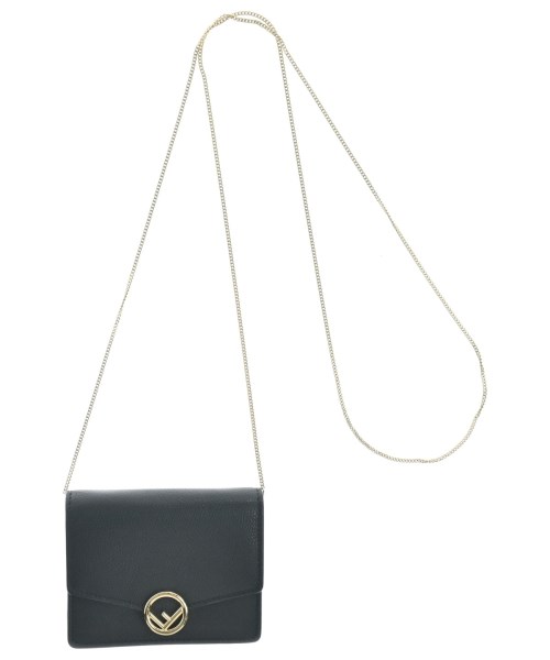 FENDI フェンディ紙入れ・コインケース レディース - 黒【中古】【古着】