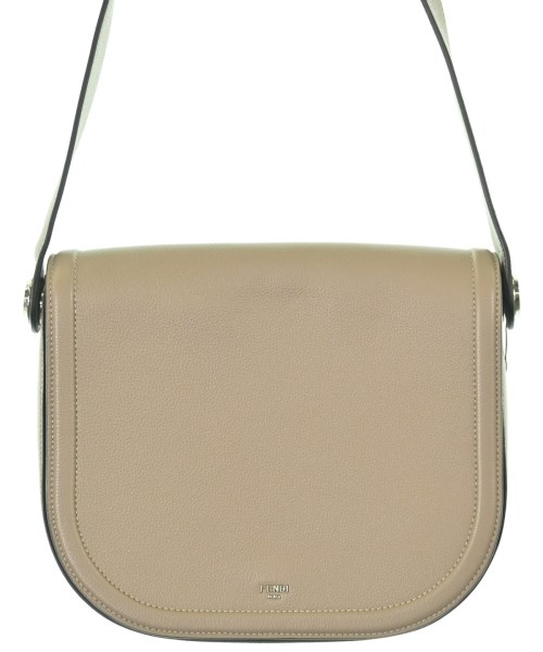 FENDI フェンディショルダーバッグ レディース - グレーベージュ【中古】【古着】