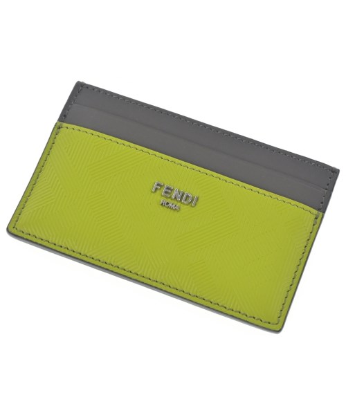 FENDI フェンディ カードケース レディース - 緑 【中古】【古着】