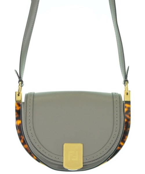 FENDI フェンディ ショルダーバッグ レディース - グレー 【中古】【古着】
