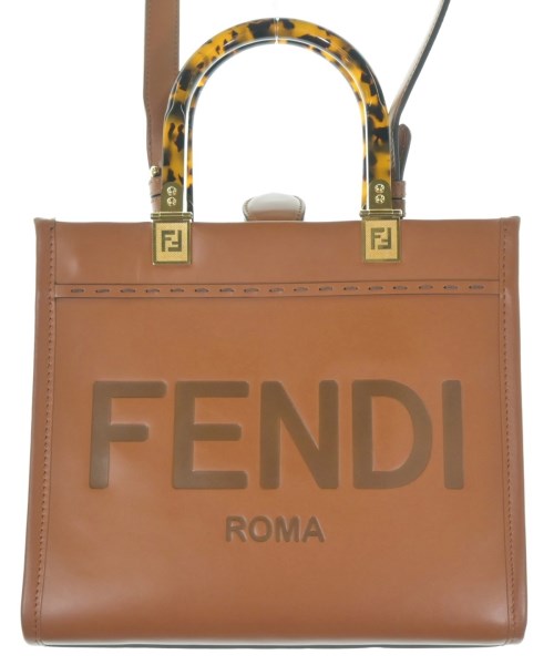 FENDI フェンディショルダーバッグ レディース - 茶【中古】【古着】