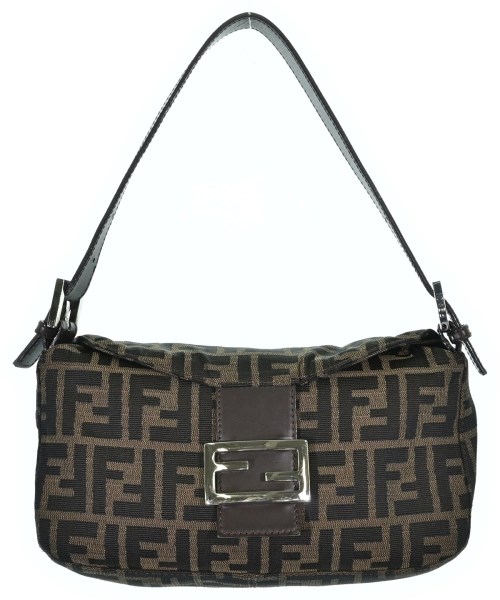FENDI フェンディハンドバッグ レディース - 茶x黒【中古】【古着】|RAGTAG(ブランド古着のラグタグ)